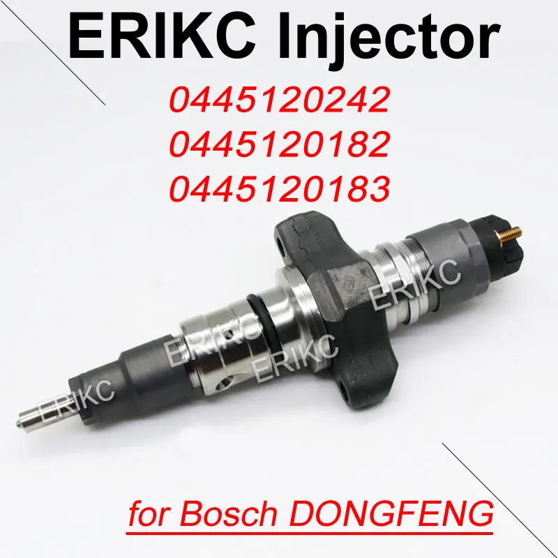 

0445120242 Common Rail Injector Assembly 0445120182 Diesel Injection Sprayer 0445120183 for Bosch DONGFENG Fuel Nozzle Parts