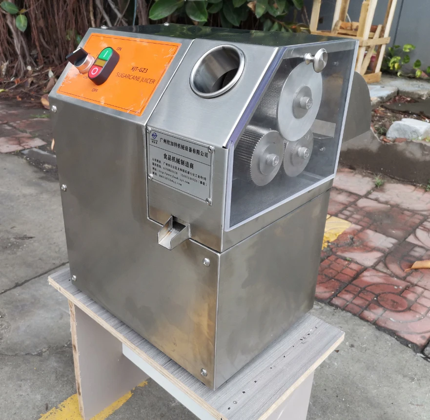 

Commercial 400W Battery-Powered Large Capacity Sugarcane Juice Maker Machine for Factory Use Sugar Cane Juicer Machinery