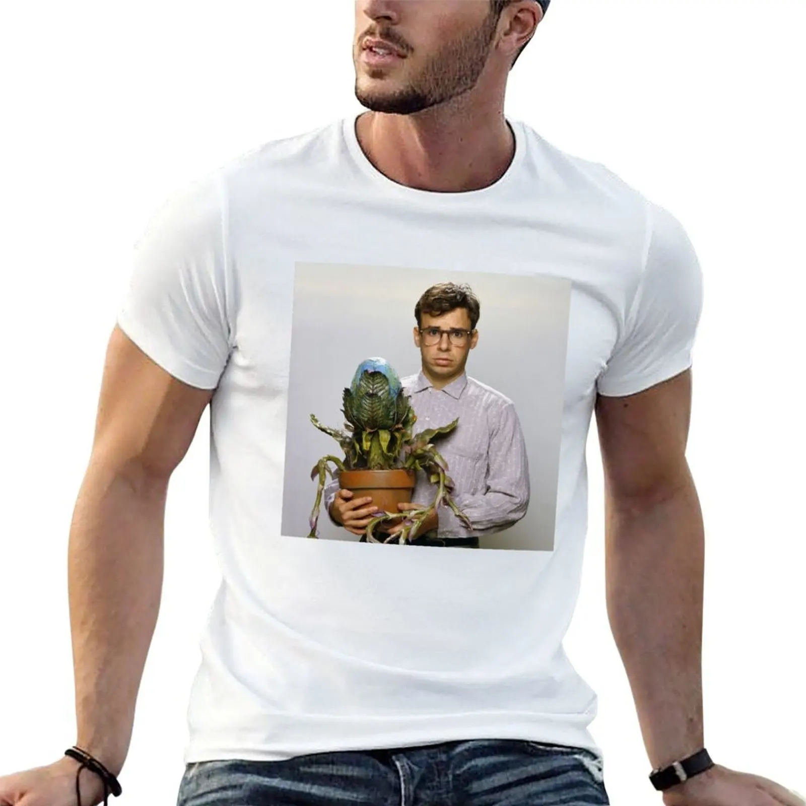 

Seymour & Audrey II T-Shirt man t shirts graphic t shirts for man cotton soft t shirt for man T-Shirt