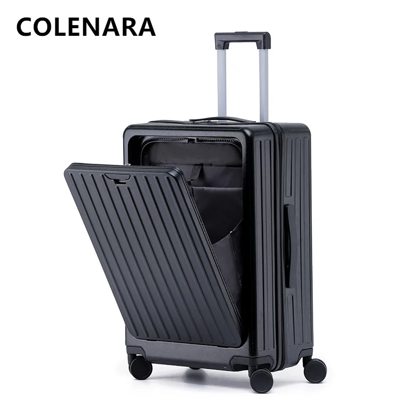 Colenara 20 "22" 24 "26 Zoll Gepäck hochwertige Damen multifunktion ale Business Trolley Fall Boarding Box Roll koffer