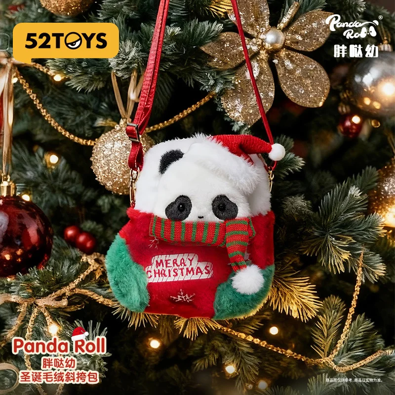 

52TOYS Рождественская тематическая плюшевая сумка на плечо, модные игрушечные аксессуары, модная сумка через плечо для всех возрастов, идеальный подарок