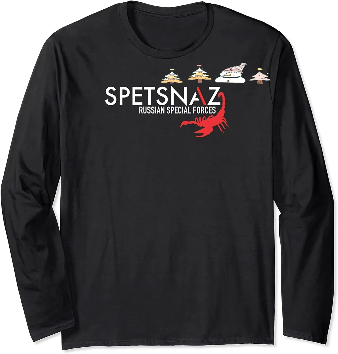Spetsnaz - Russian Special Forces T-Shirt. Premium Cotton Long Sleeve O-Neck Mens T Shirt New S-3XL