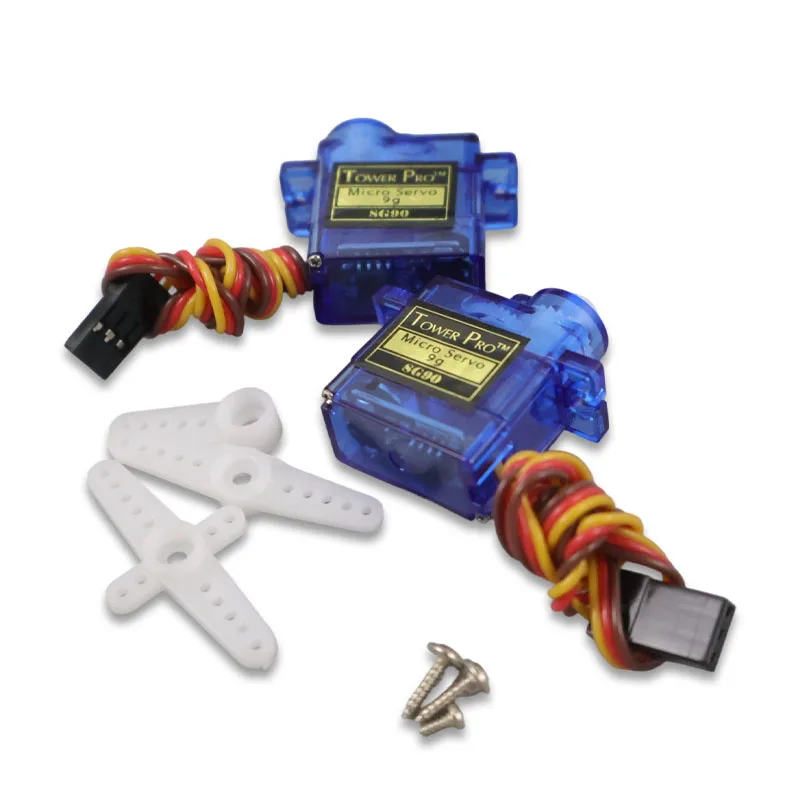 1/2/4Pcs SG90 MG90S 9g Digital Mini Micro Servo 180/360Degree for Rc Helicopter Airplane Mini Boat Car MG909G Trex 450 RC Robot  view 6