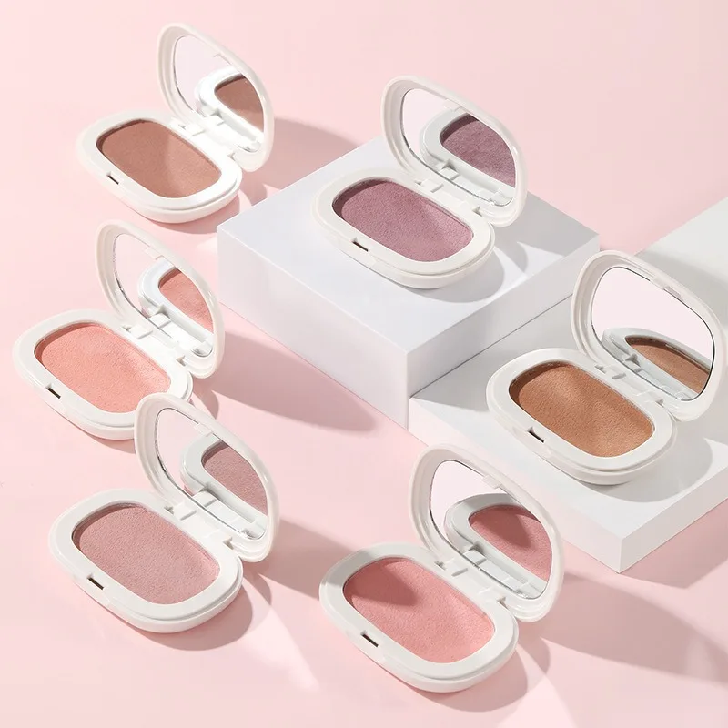 Enkele kleur Blush Zijdeachtige textuur Hoge kleur Geen poedergevoel Lage verzadiging Langdurige natuurlijke matte Blush Crème Gezichtsmake-up