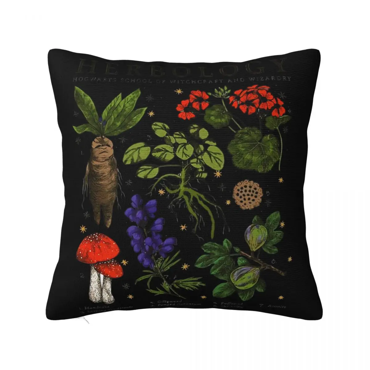 Herbology Plants Premium Size M 5Xl Loose Designs Adult New Design Fitness Girl Science Children Pillow Case