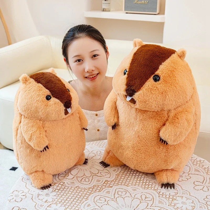 

Мультяшная пухлая плюшевая игрушка, милый хомяк и белка, куклы, реалистичные животные, имитация мягкой куклы, кавайные игрушки, подарки