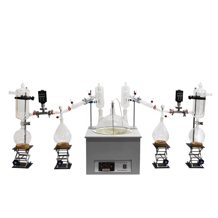 

Glass Lab Equipment Vacuum Distillation System Short Path Distillation Kit 2l 5l 10l 20l Short Path Distillation