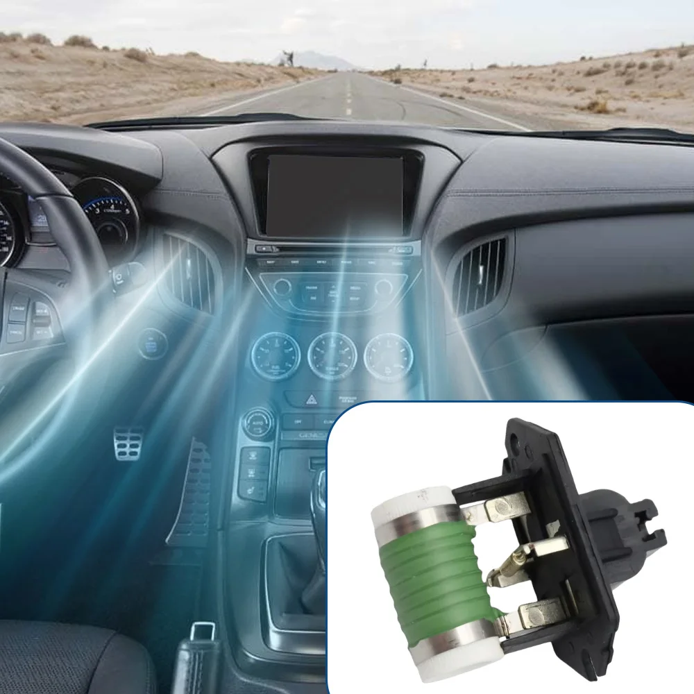 

Engine Cooling Fan Resistor for Hyundai Tucson 2005-2009 Genesis 2013-2014 Kia Sportage 2005-2013 Rondo 2007-2010 25385-2E000