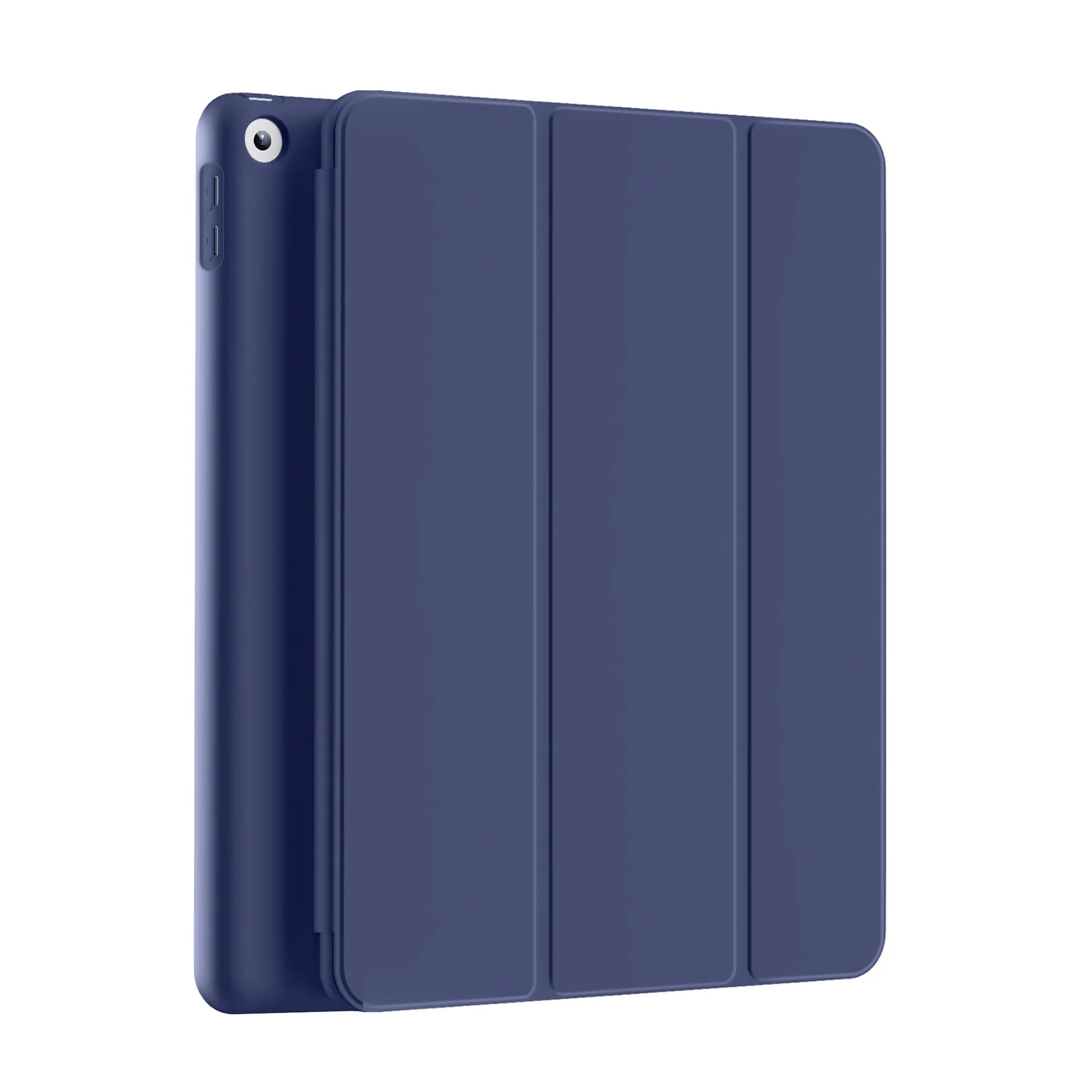Für iPad 10.2 2019 2020 2021 7. 8. 9. Generation Magnetische Flip Smart Cover für iPad 7 8 9 mit weicher Silikon-Rückschale