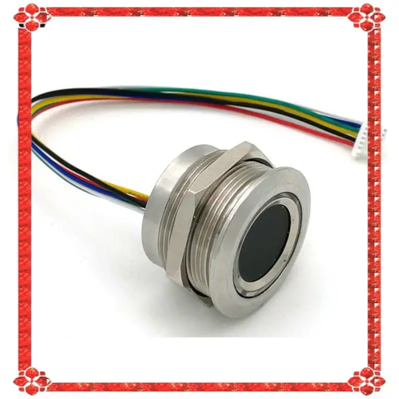 

24-Hour Delivery R503 Circular Round RGB Ring Indicator LED Control DC3.3V MX1.0-6Pin Capacitive Fingerprint Module Sensor Scann