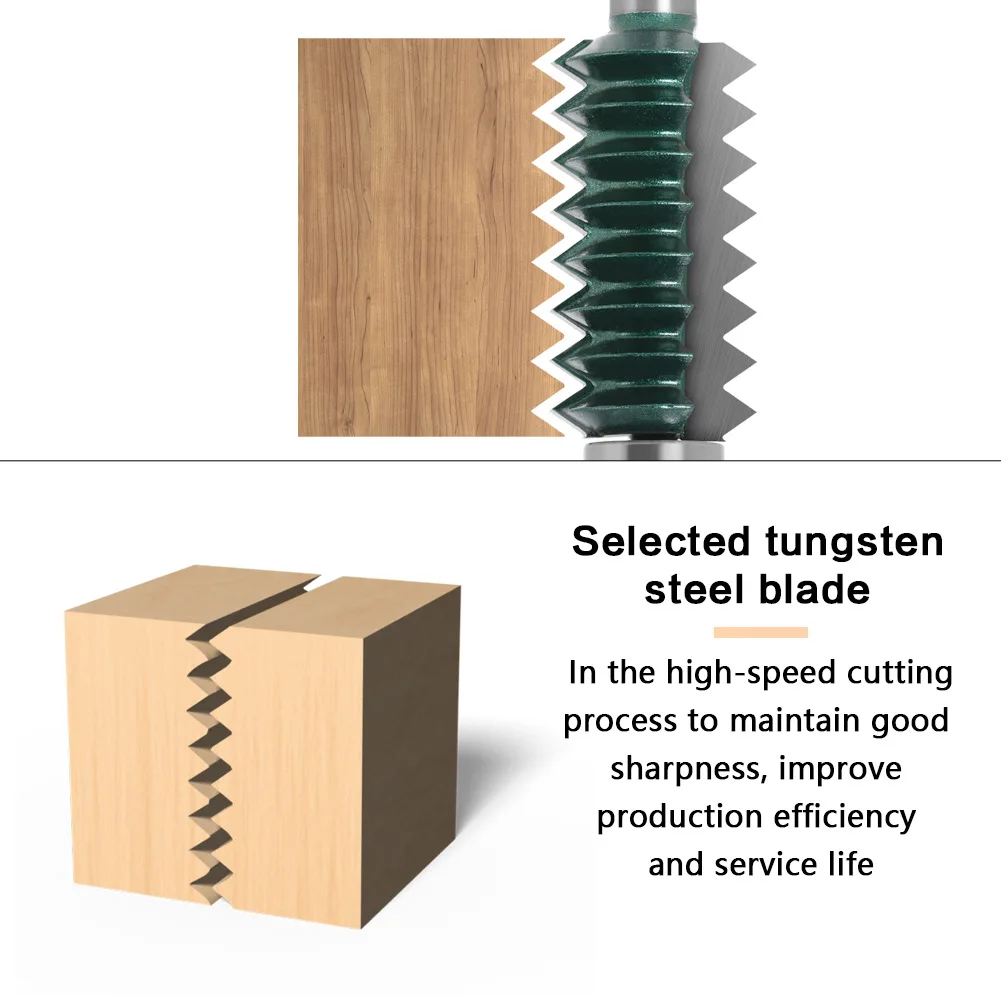 ดอกกัดไม้ขนาด 12 มม. 1 ชิ้น สำหรับงานแกะสลักไม้ รูปทรง "V" สำหรับต่อแผ่นไม้ ต่อฟิล์มไม้ ต่อไม้แบบกาว ต่อไม้แบบโคน