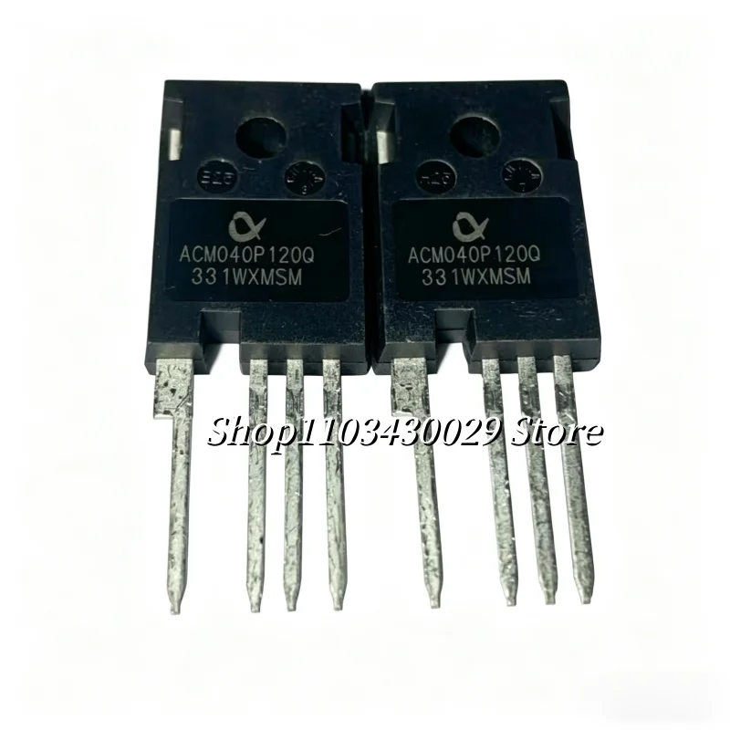 10Pcs New Original ACM035P120QNN ACM040P120Q SiC MOSFET 1200V TO-247 silicon carbide electric vehicle charger inverter