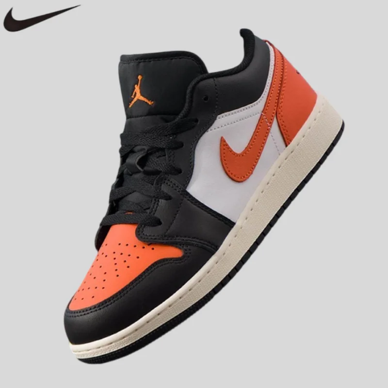 

Nike Youth Basketball Shoes Women's Shoes AIR JORDAN 1 LOW Casual Sports Shoes 553560-081
