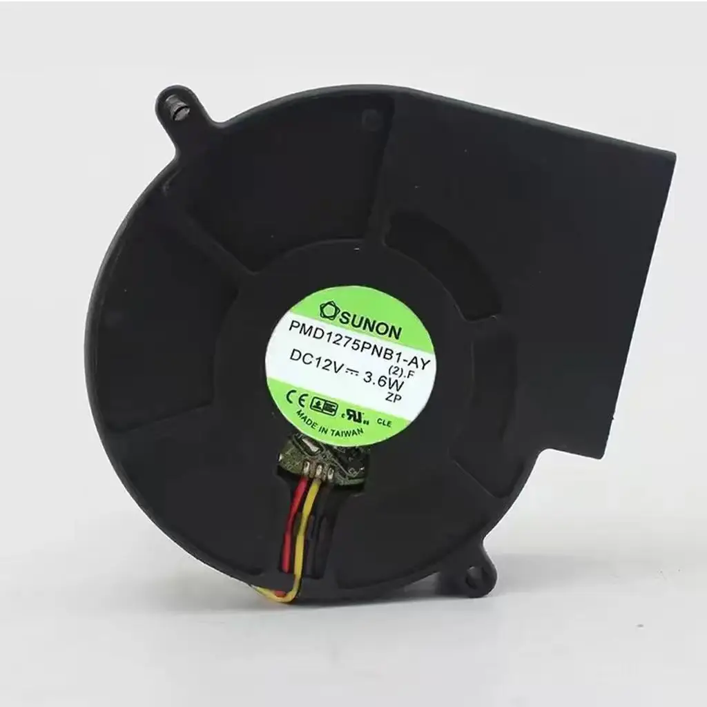 Original for Sunon 7CM Blower Built Quasi 7530 12V 3.6W Turbine Fan PMB1275PNB1-AY + Cooling Fan