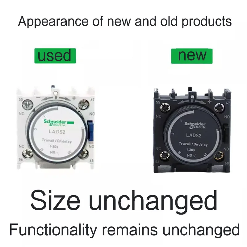 Imagem -02 - Schneider-cabeça de Atraso do Contator Ligar e Desligar Ladt0 Ladt2 Ladt4 Ladr2 Ladr4 Lads2 Ladr0