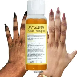 Gele Peeling Olie Lichaamsreiniging Peeling Voor Tender Gloeiende Huid Vinger Gezamenlijke Whitening Hydraterende Verzorging Schoonheidsproducten