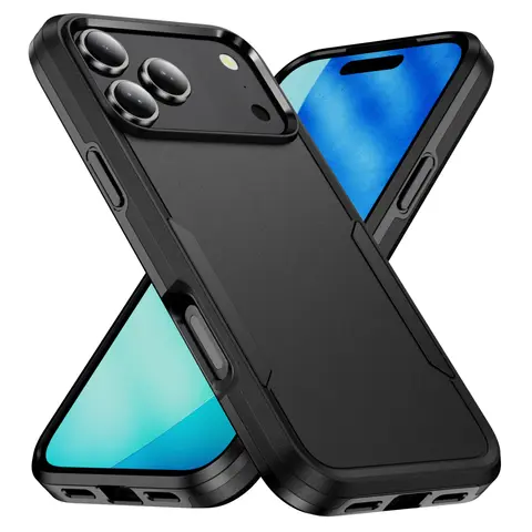 Military Grade Shockproof Armor Case for Iphone 18 17 Pro Max 17 Air 16 16e 15 14 Plus 12 13 Iphone17 Iphone18 Cell Phone Cases
