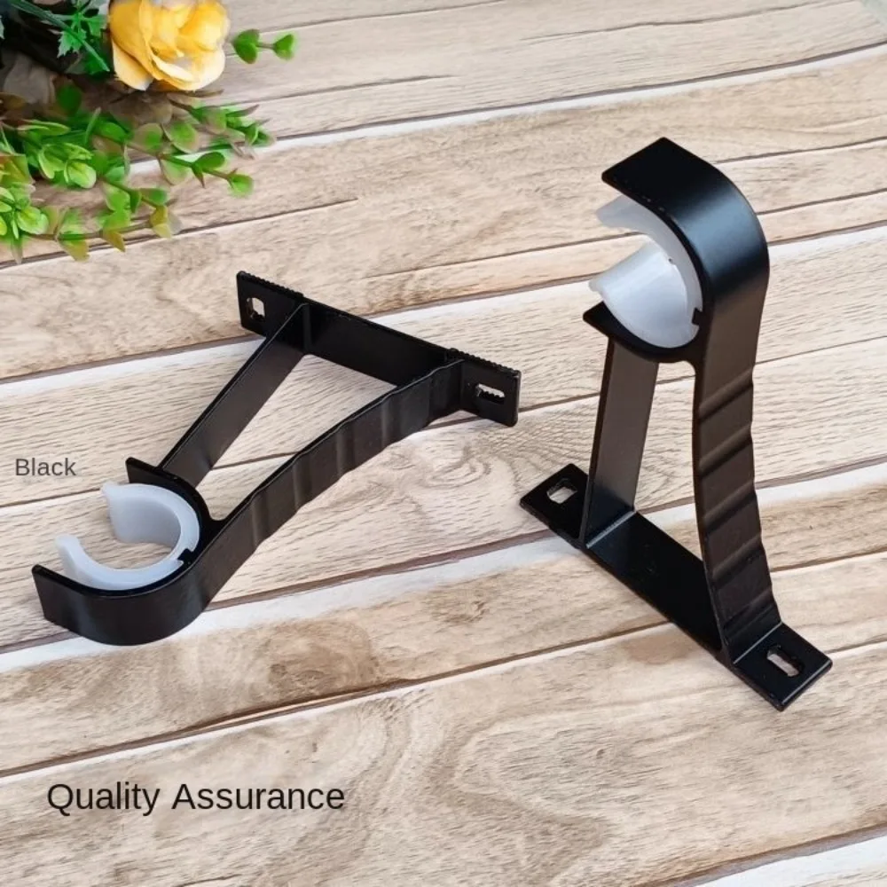 جديد واحد شنق قضيب الستارة حامل سبائك الألومنيوم الثقيلة الرومانية قضيب قوس الستار تحديد خطاف مشبك أدوات الكمبيوتر نافذة #4