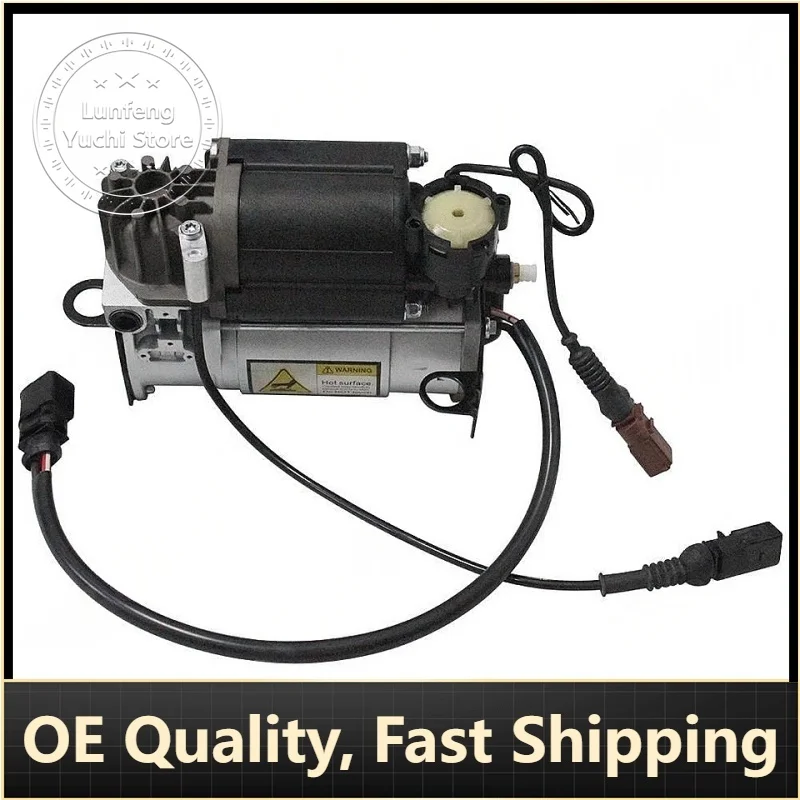 

P/N: 4E0616007A, 4E0616007C, 4E0616007E - Air Suspension Compressor Pump for Audi A8 D3 (4E2, 4E8), 2003-2010
