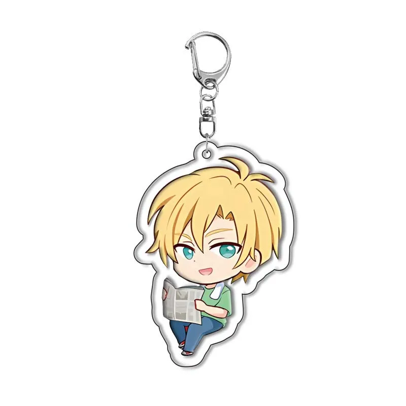 Banana Fish Ash Lynx Anime Acrylic Cute Stand Figure Badge Jewelry Keychain Bag Car Pendant Key Ring Souvenir Wholesale Gift