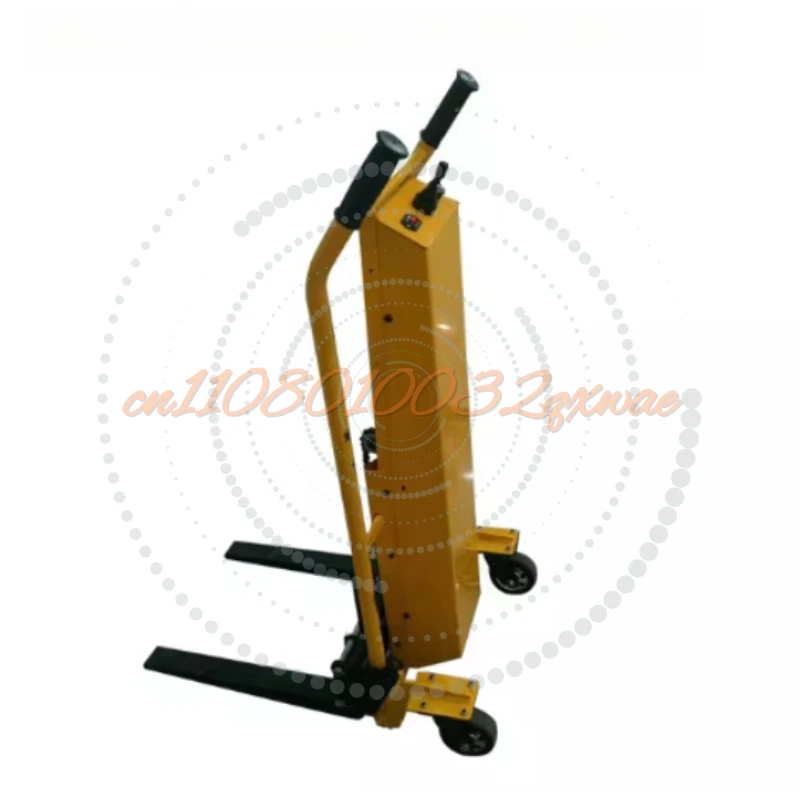 Mini 200kg Load-bearing Forklift, Portable Manual Handling Stacker, Light and Small Household Lift Truck, Hydraulic Unloading