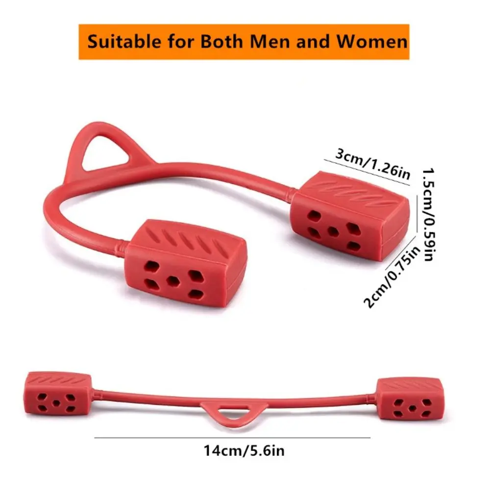 Novo 30/40/50lbs exercitador de mandíbula atualizado gel de sílica de qualidade alimentar tonificação de pescoço beleza mulheres homens rosto muscular trainin