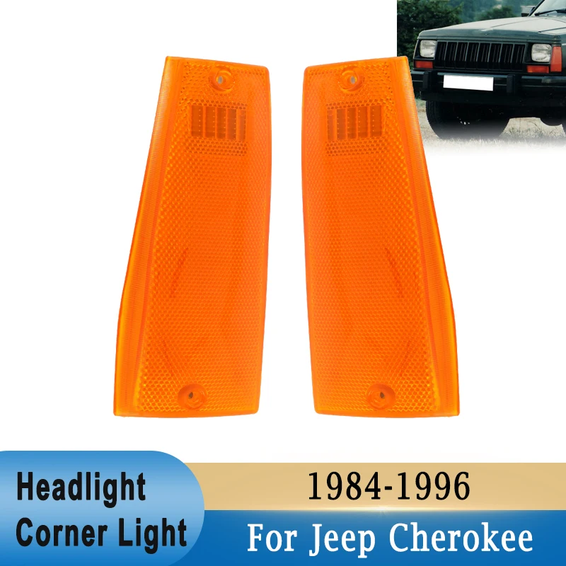 Front Corner Parking Side Marker Light Lamp Shell Housing For Jeep Cherokee XJ Comanche (MJ) 1984-1992 56000111 56000110