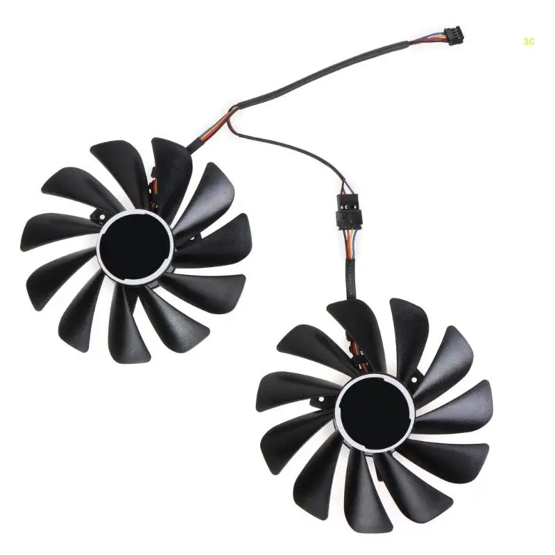 95mm for Radeon 5700 XT VGA Fan Graphics Card Cooling 4Pin 12V 0.45A Dropshipping