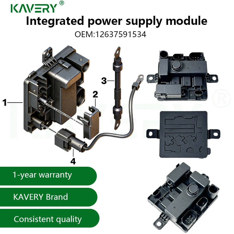 

For 1pc Car Integrated Power Supply Control Module F10 F18 F20 F21 F22 F23 F30 F32 Engine Integrated Contact Replace 12637591534