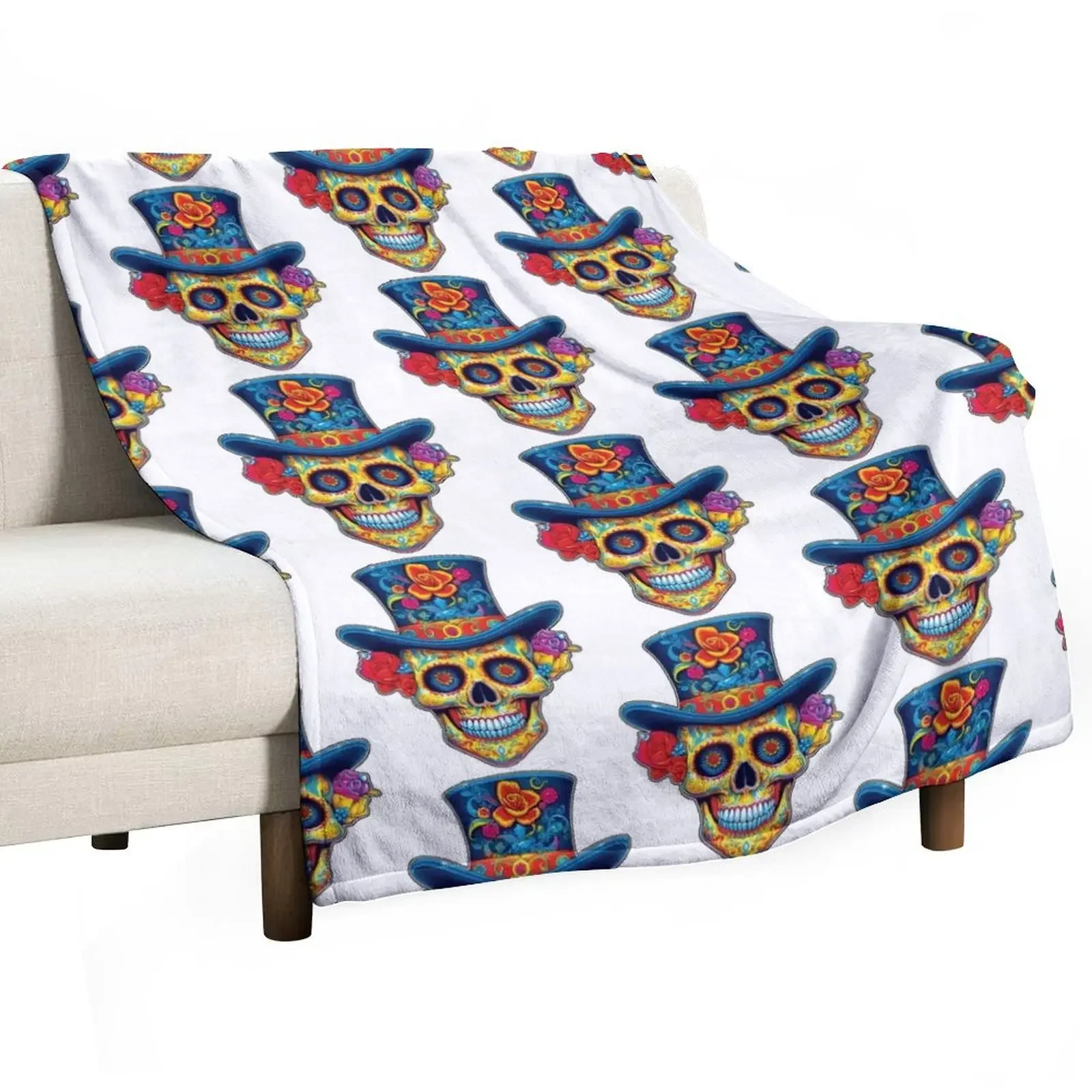 El So?ador - Día de los Muertos - The Dreamer - Day of the Dead Throw Blanket christmas gifts Bed Fashionable Blankets