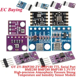1Pc-10Pc GY-BME280 BMP280 BMP180 5V 3.3V Digital Temperature and Humidity Atmospheric Pressure Sensor Module Embedded Smart Home