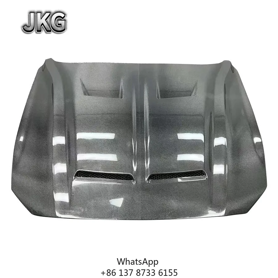 

Modified Carbon Fiber Machine Cover Hood For 18-22For Ford Mustang Exterior Car Accessories
