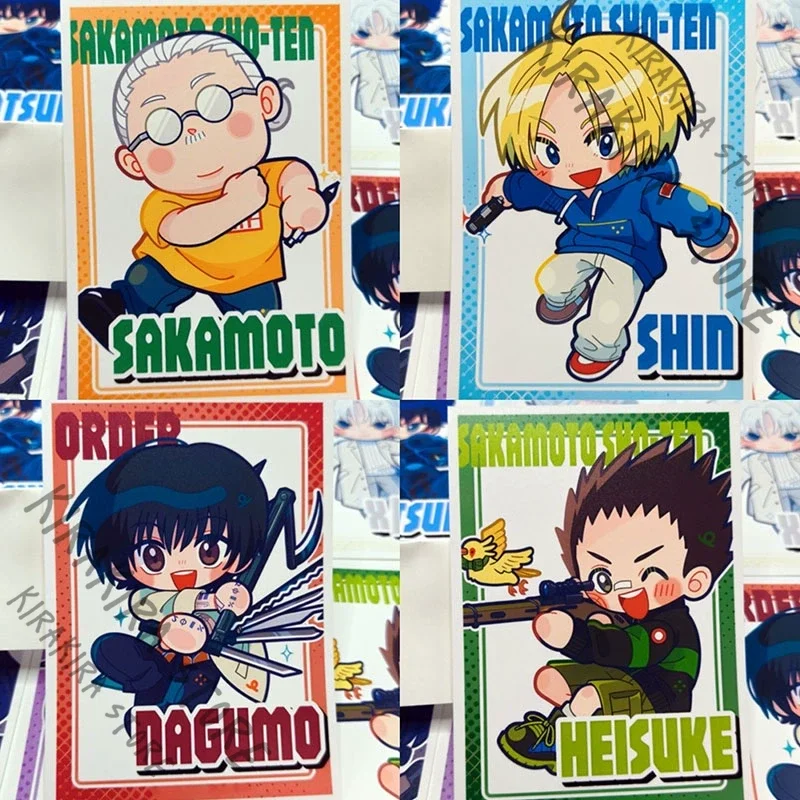 

SAKAMOTO DAYS Daibo Shishiba Tinplate Badge Cosplay Emblem Brooch Photo cards Anime Breastpin Adorable Ornaments Collect