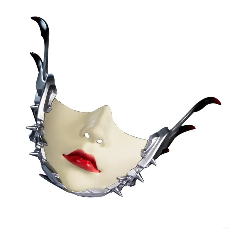 2025 NOUVEAU MASSE MASQUE MASQUE MASQUE MASQUE MASQUE MASQUE HALLOWEEN COSPlay Accessoires pour femmes Men Masquerade Cosplay