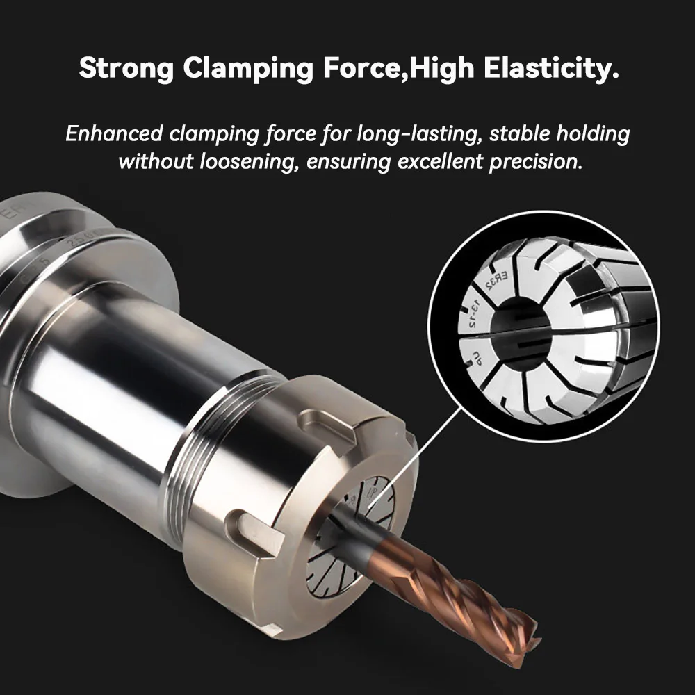 ER Collet Set AA ER11 ER16 ER20 ER25 ER32 ER40 Precision AA 0.008 Tools Holder Clamping ER Spring Collect Chuck view 3