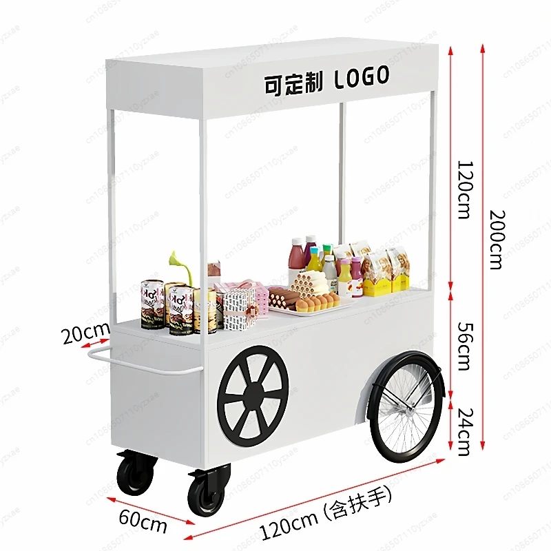 

Ночной рынок, мобильный уличный киоск, автомобиль из кованого железа, можно настроить ЛОГОТИП