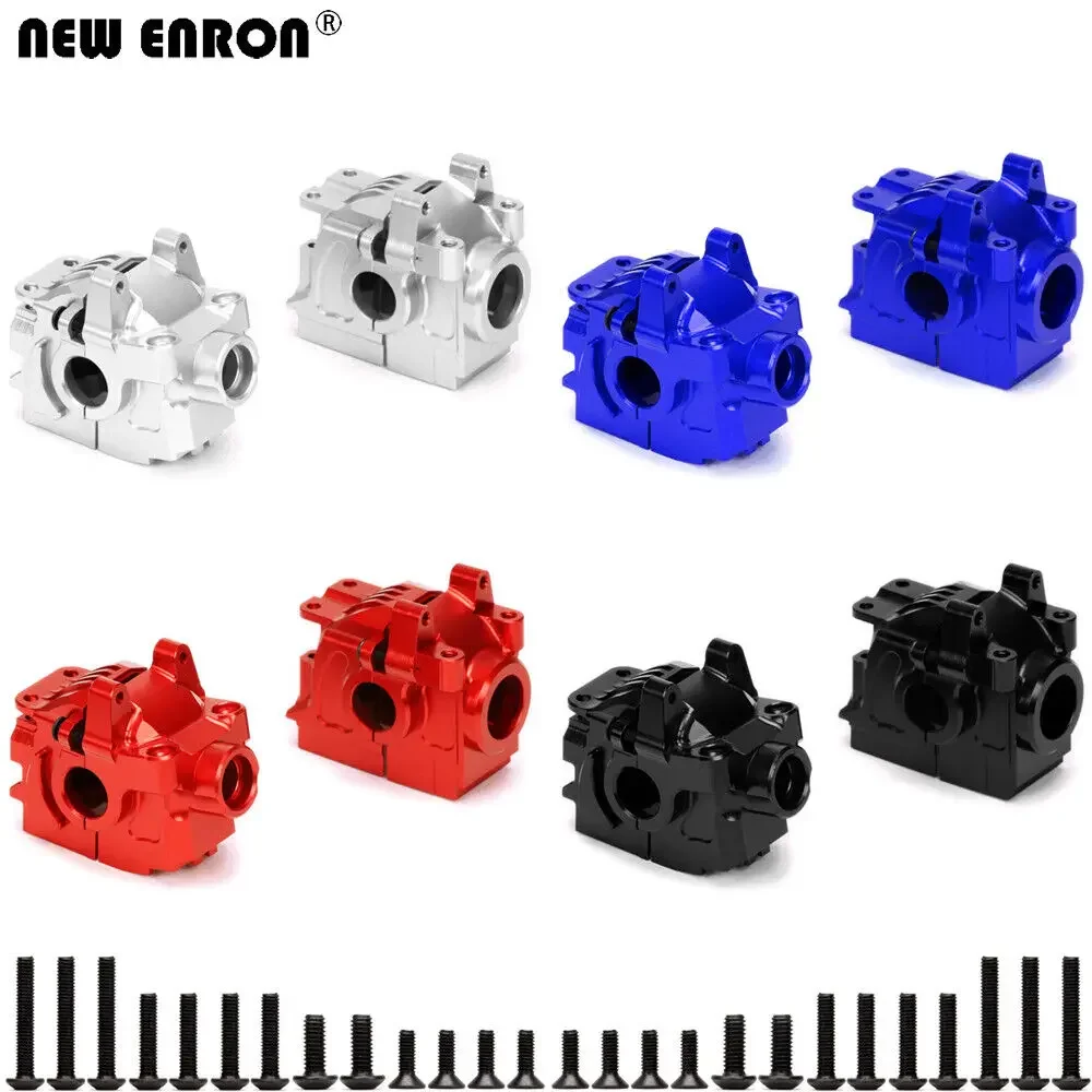 NEW ENRON Aluminum CNC Front \ Rear  Gearbox Case 6880 6881 For RC 1/10 TRAXXAS Ford Hoss Rustler Slash Stampede VXL XO-01