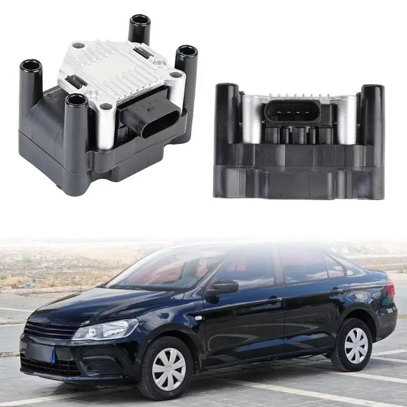 Heavy Duty Ignition Coil F000ZS0210 Car Spare Part Perfect for Car 4 Cylinder Engines Offering Plugs & Play Convenience  