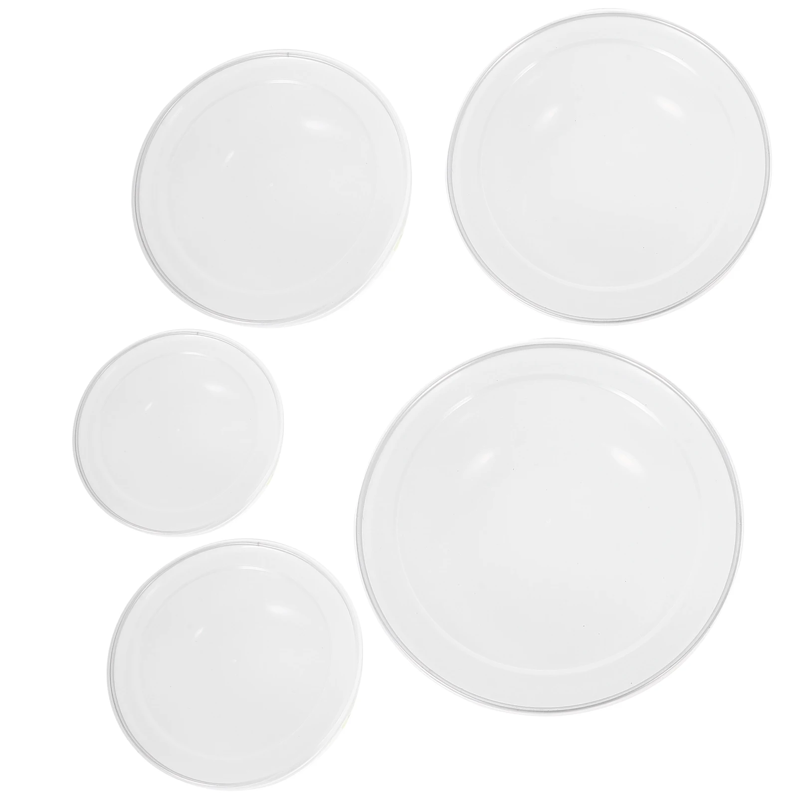 

5pcs Fresh Keeping Bowls Set Enamel Covered Storage Lids Lightweight Portable Sealed Function Suitable Home Camping Picnics