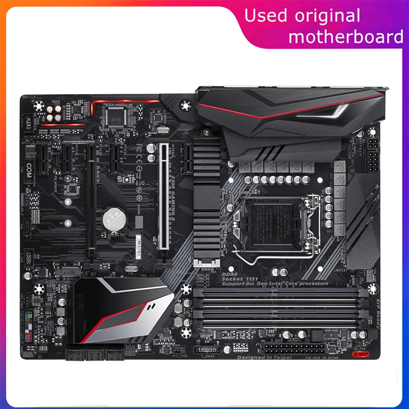 

Used LGA 1151 For Intel Z390 Z390 GAMING X Computer USB3.0 SATA3 Motherboard DDR4 64G Desktop Mainboard