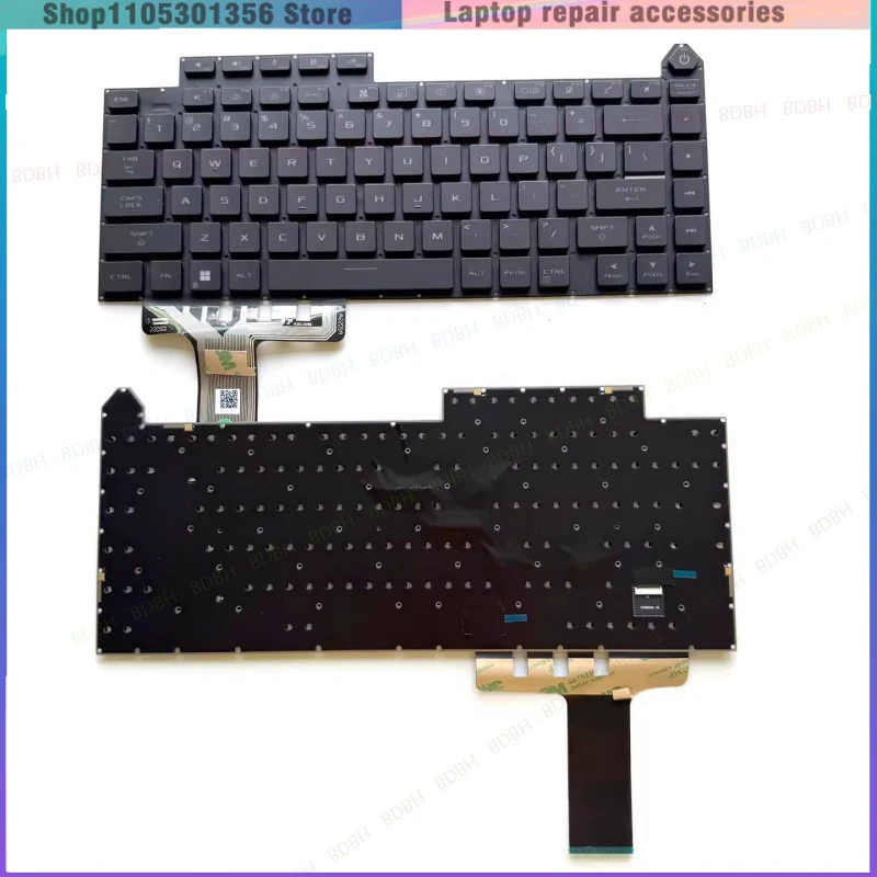 New US Per-Key RGB Backlit Keyboard for ASUS ROG Strix SCAR 16 G634 G634J Laptop