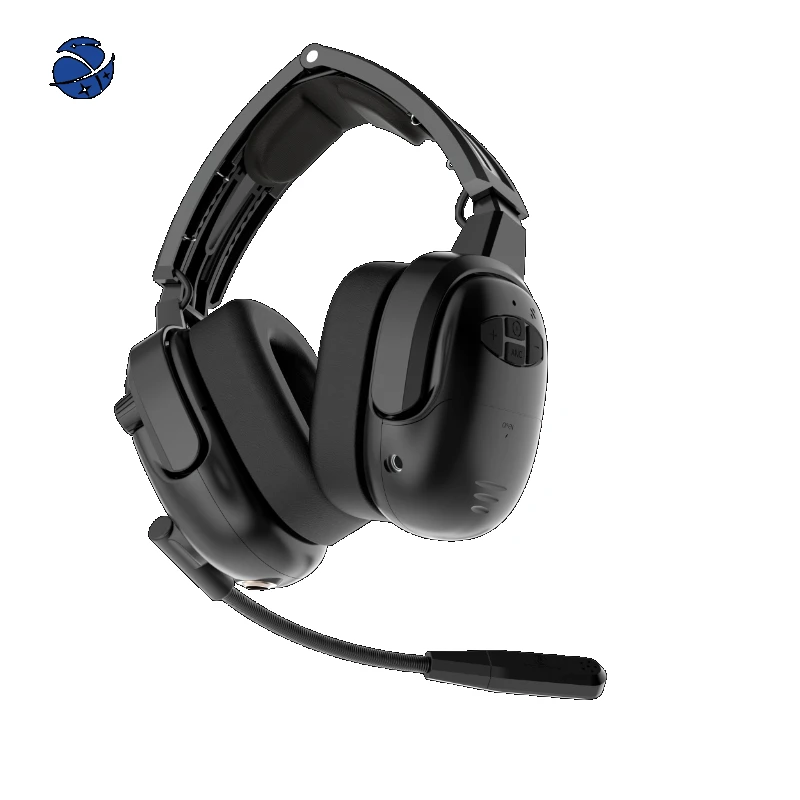 

YYHC 2023 Newest Airline Headphone Active Noise Cancelling Pilot Aviation Headset