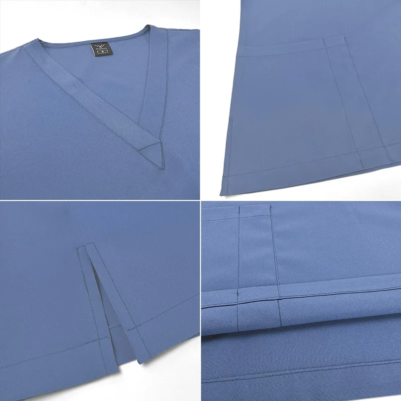 Großhandel Scrubs Uniformen Sets Medizinische Peeling Stretch Anzug Gesundheitswesen Krankenpflege Artikel Unisex Chirurgische Uniformen Frau Männer Uniform