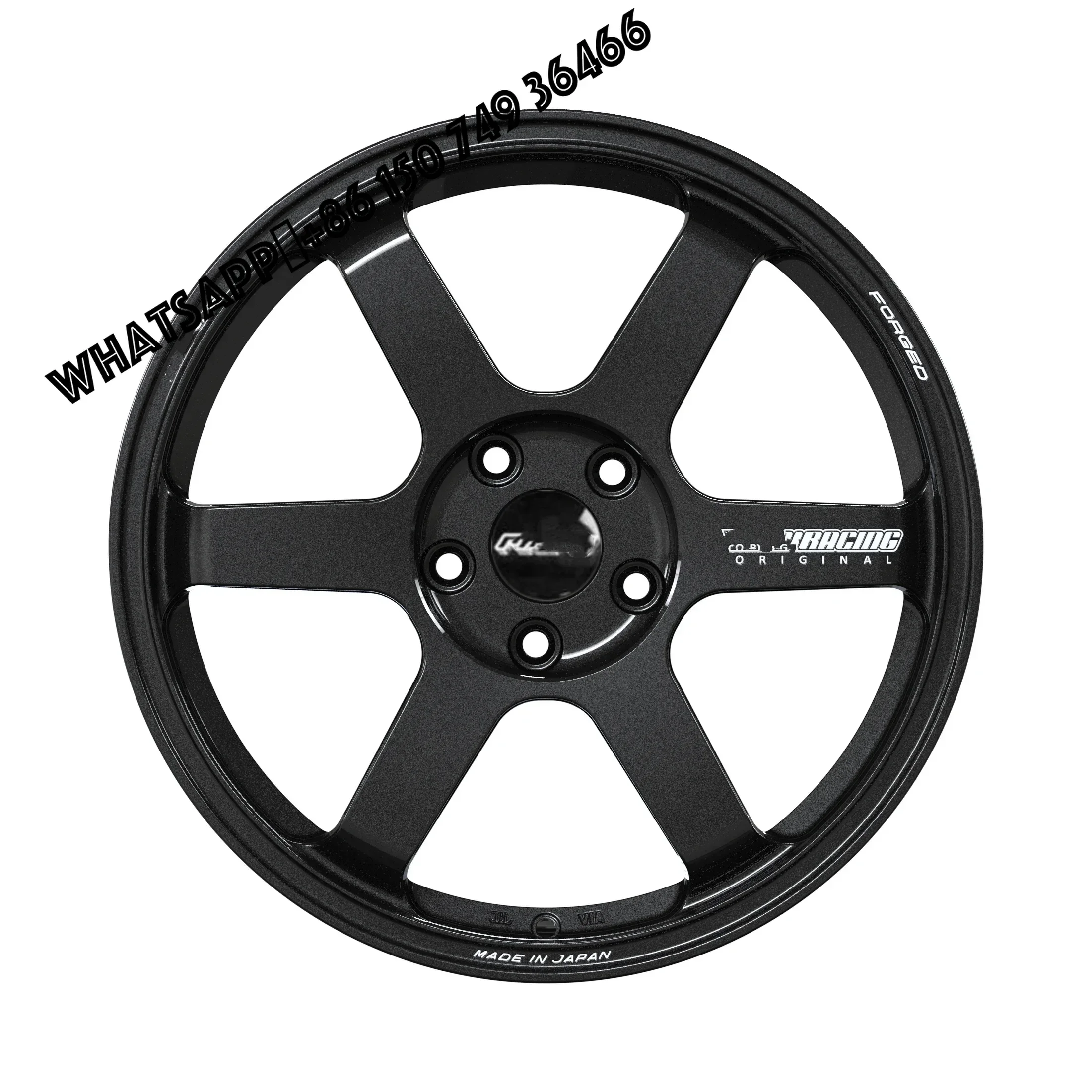 

6061-T6 New Design TE37 Car Refitting Forged Wheel Rims for BMW E46 M3 BRZ FK8 NSX Supra Civic Type R Custom Rims Sport Wheels