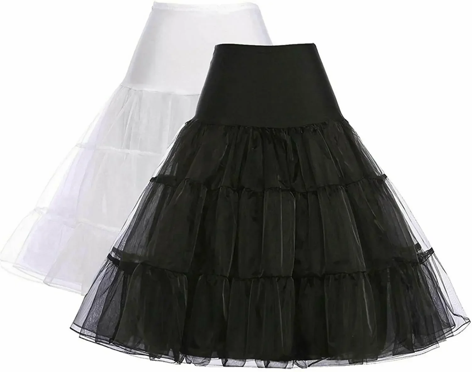 Retro 50s Swing Vintage Tutu Underskirt Petticoat Rockabilly Fancy Net Skirt