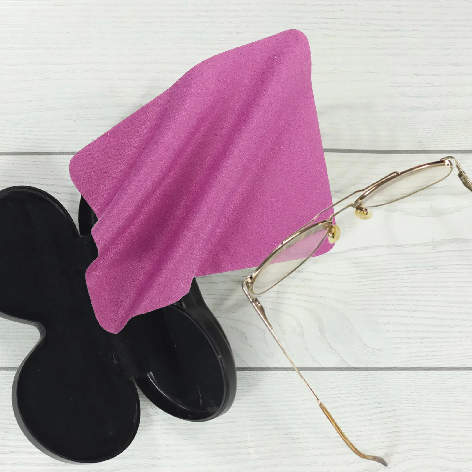 

20pcs Purple Microfiber Cleaning Cloths 6x7 Inch Eyeglass Glasses Wipes Screen Cleaner Phone Cloth Lens Dust Remover