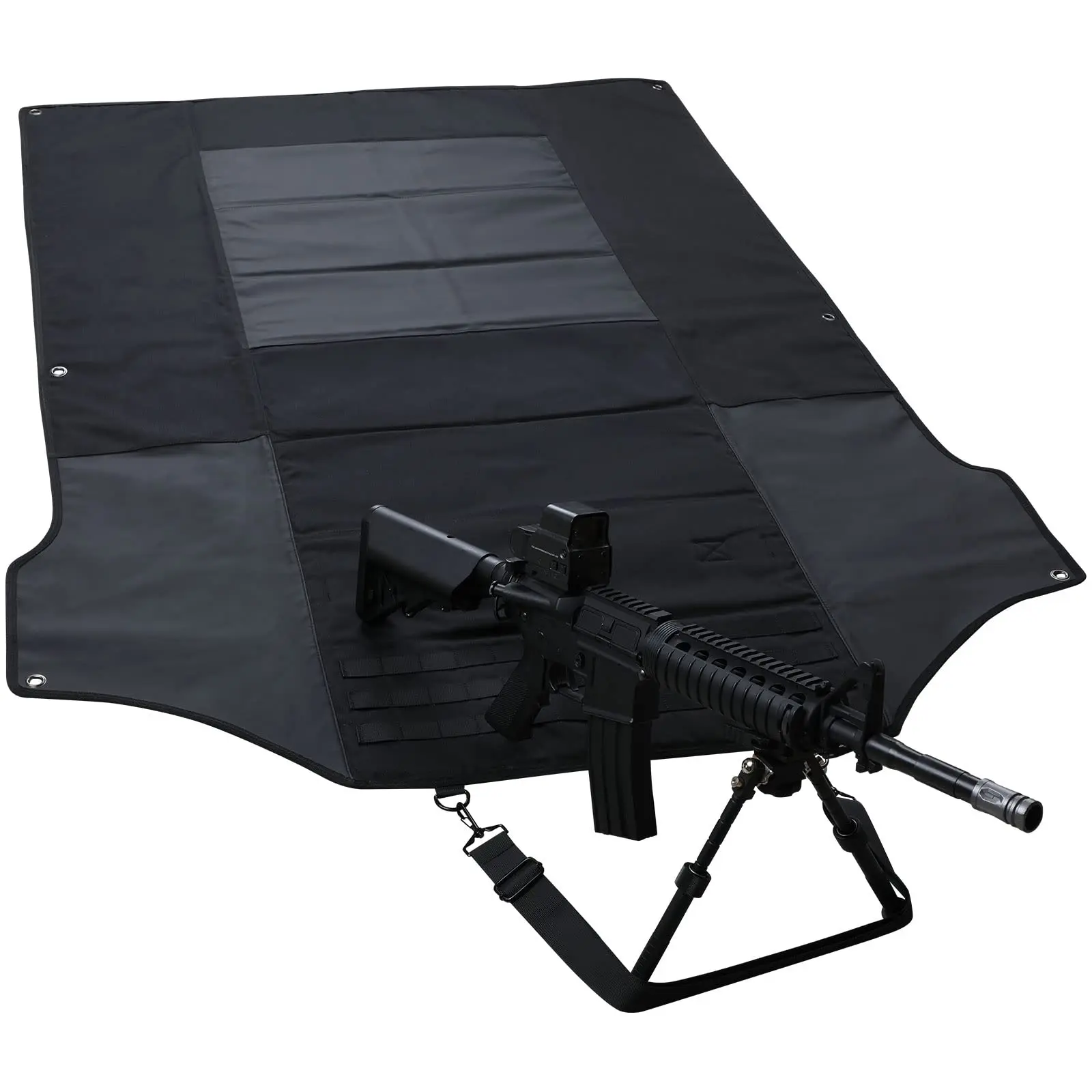 Airsoft Shooting Mat Padded,Outdoor Tactical Roll Up Shooting Mat for Range Shooting & Hunting,Prone Padded Hunting Accessories