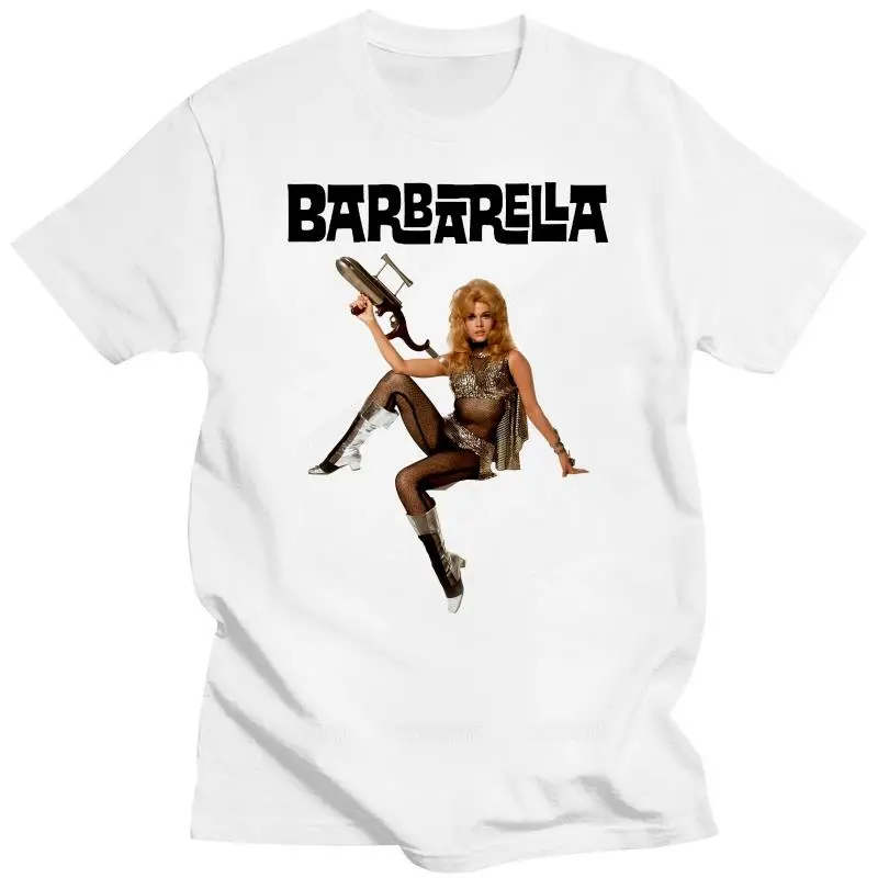 Mens brand fashion t-shirt Summer Barbarella V3 Poster Men T Shirt all sizes S 5XL unisex short sleeve male casual tee-shirt