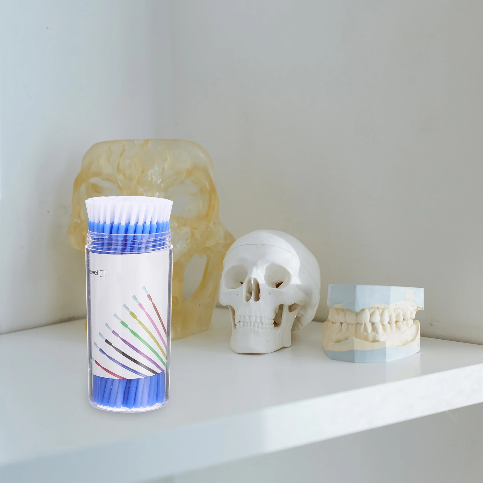 

100pcs Dental Disposable Micro Brush For Teeth Coating Application Small Applicator Stick Precise Control Home Travel Use