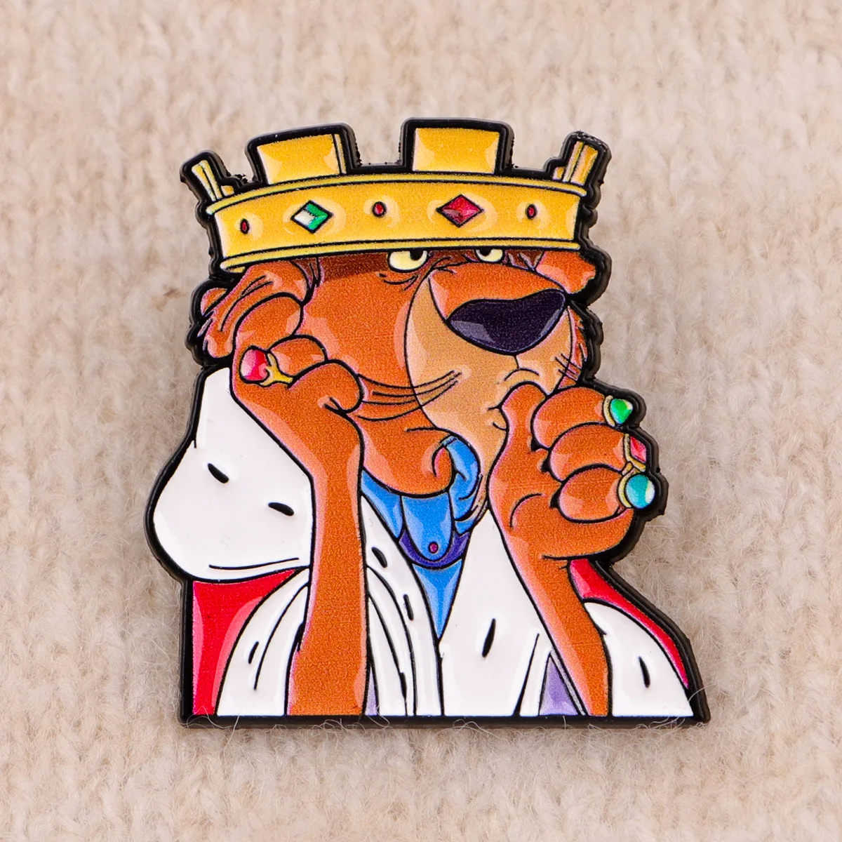 9-teiliges Cartoon-Prinz-Emaille-Pin-Set, lustige Brosche für Mantel, Damenbroschen, Kragen- und Reversnadeln, Metallabzeichen, Schmuck, Geschenk für Fans – Detail 6